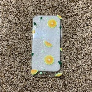 NWT Citrus iPhone X Case